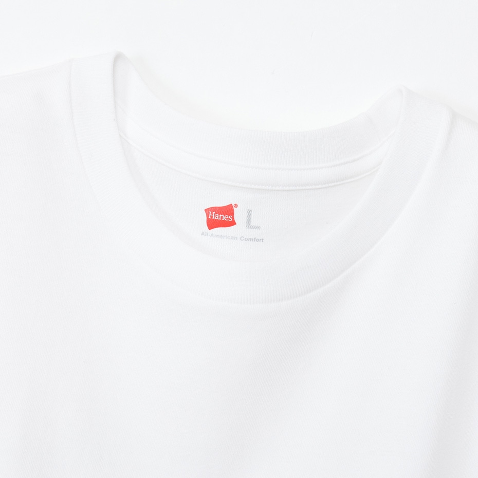 Hanes THE RELAX �����b�N�X�t�B�b�g �N���[�l�b�NT�V���c 26SS �w�C���Y(HM1-D204)