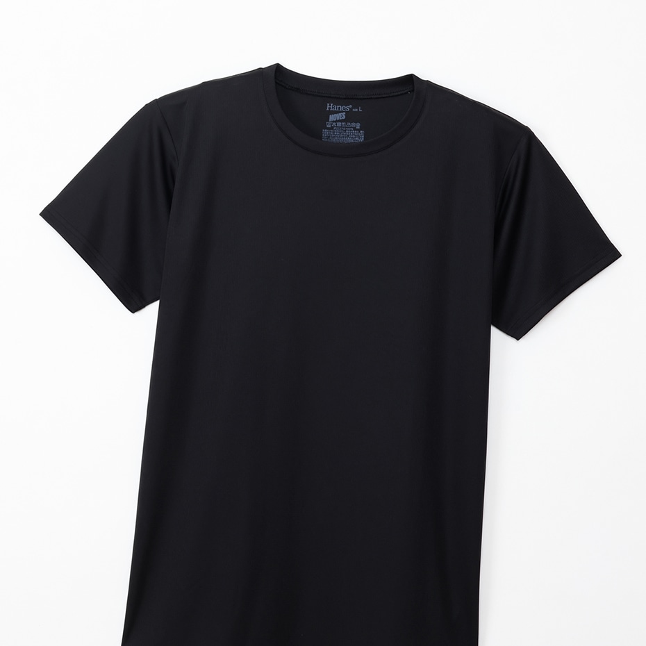 2P Hanes MOVES �X�N�G�A���b�V�� �N���[�l�b�NT�V���c 26SS �w�C���Y(HM1ED701)