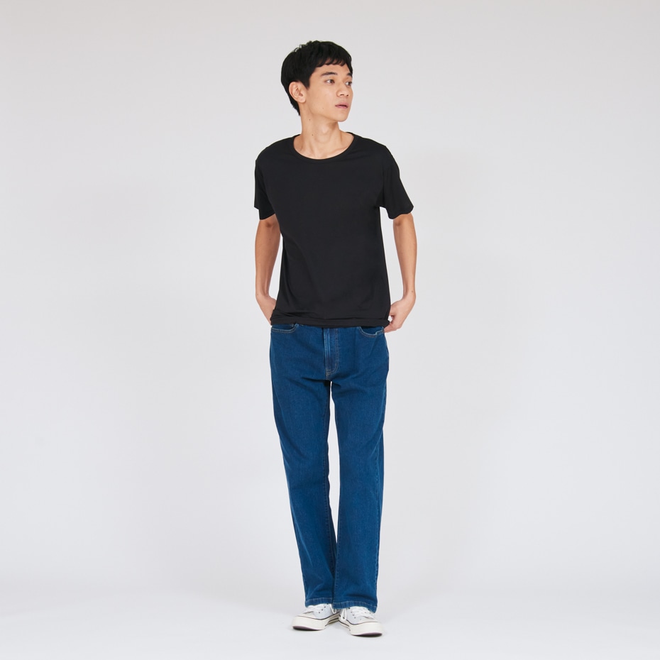 Hanes MOVES �i�C�������b�V�� �N���[�l�b�NT�V���c 26SS �w�C���Y(HM1HD101)