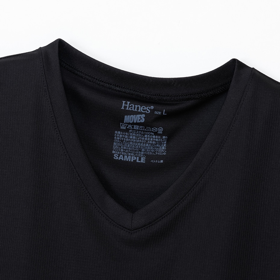 2P Hanes MOVES �X�N�G�A���b�V�� �X���[�u���XT�V���c 26SS �w�C���Y(HM3ED701)