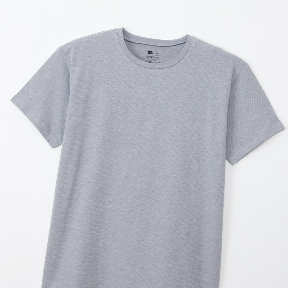 Hanes originals�R�b�g�����b�V�� �N���[�l�b�NT�V���c 26SS �w�C���Y(HM1ED201)