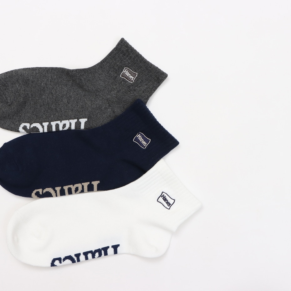 �R���g Hanes originals �V���[�g�����O�X�\�b�N�X 26SS �w�C���Y(HMSCD301)