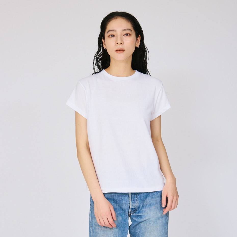 3P�N���[�l�b�NT�V���c by THE DODO JEAN 26SS �w�C���Y(HW1-D703)