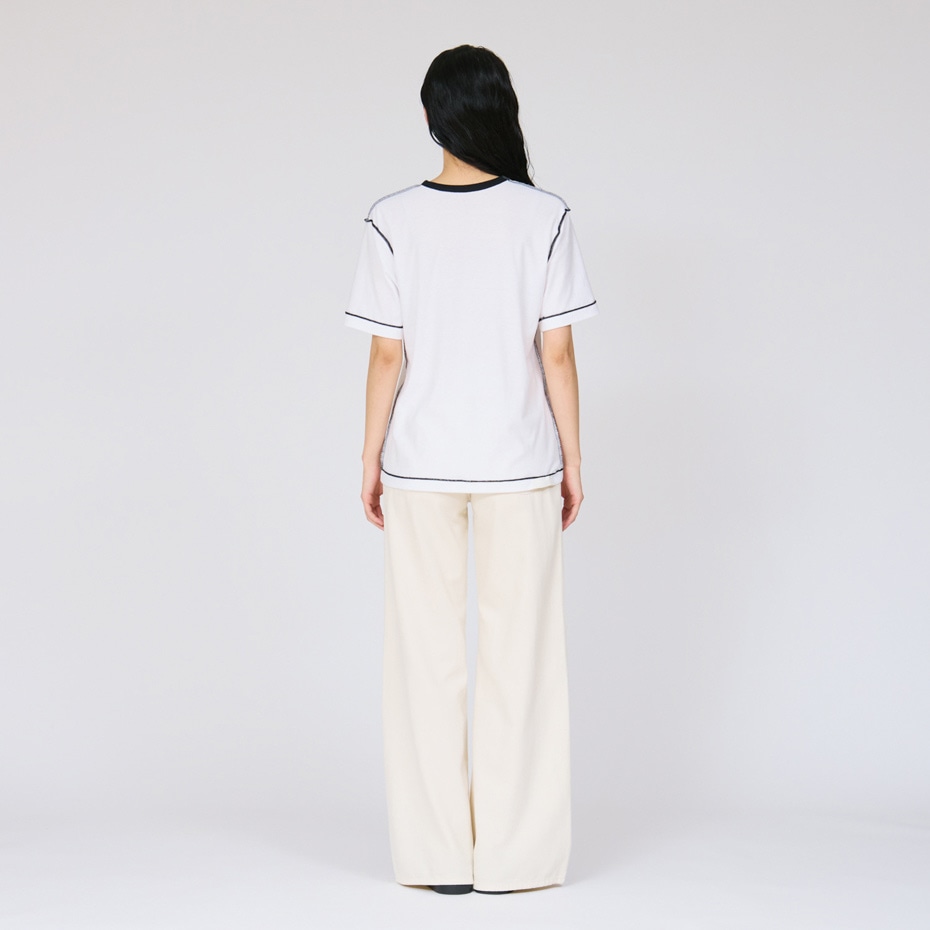 �ysize M �������A�����b�N�X���̂��钅�p���z3P���o�[�V�u���N���[�l�b�NT�V���c by THE DODO JEAN 26SS �w�C���Y(HW1-D702)