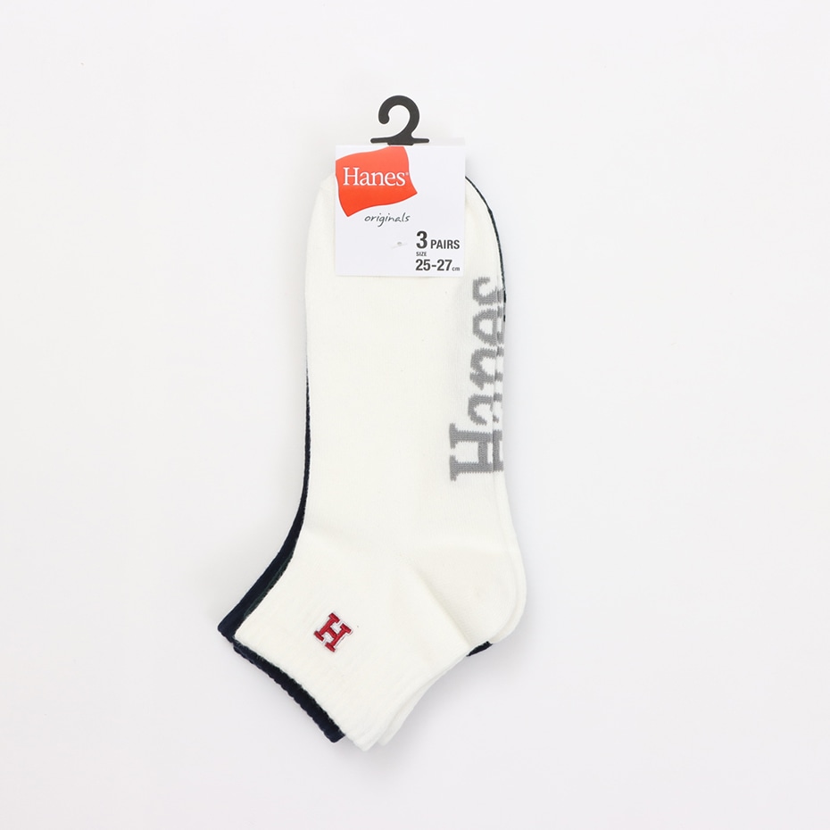 �R���g Hanes originals �V���[�g�����O�X�\�b�N�X 26SS �w�C���Y(HMSCD302)