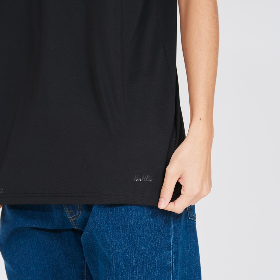 Hanes MOVES �i�C�������b�V�� �N���[�l�b�NT�V���c 26SS �w�C���Y(HM1HD101)