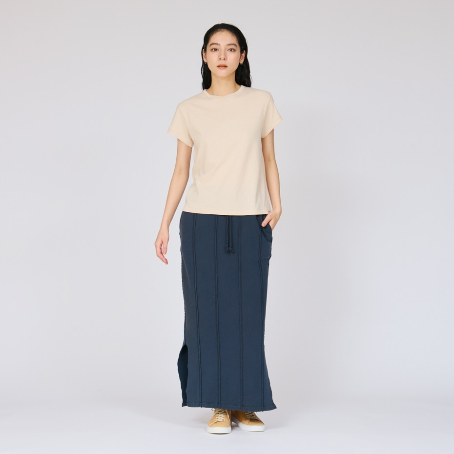 3P�N���[�l�b�NT�V���c by THE DODO JEAN 26SS �w�C���Y(HW1-D703)