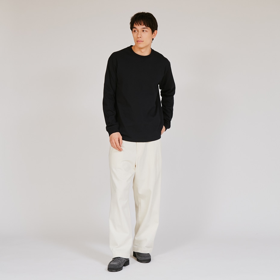ビーフィーロングスリーブTシャツ 18SS BEEFY-T ヘインズ(H5186)