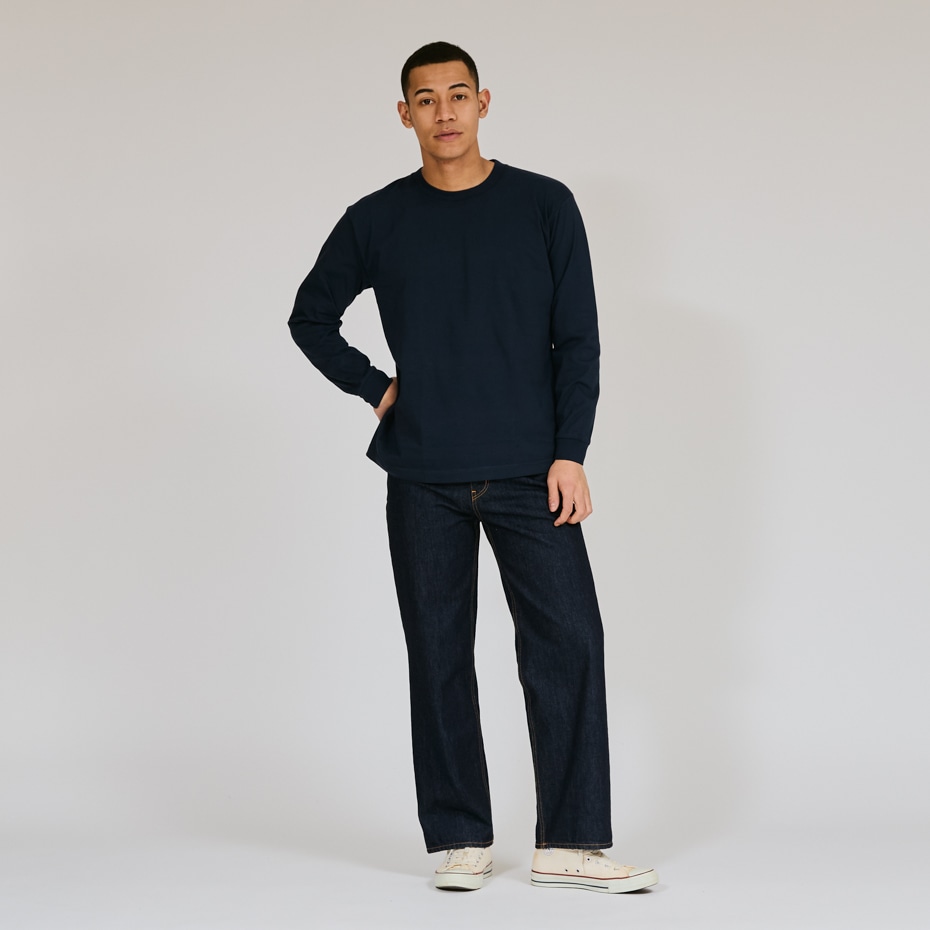 【2枚組】2P BEEFY-T ロングスリーブTシャツ 25FW BEEFY-T ヘインズ(H5186-2)