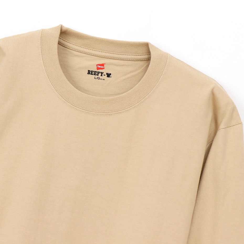 ビーフィーロングスリーブTシャツ 19FW BEEFY-T ヘインズ(H5186)