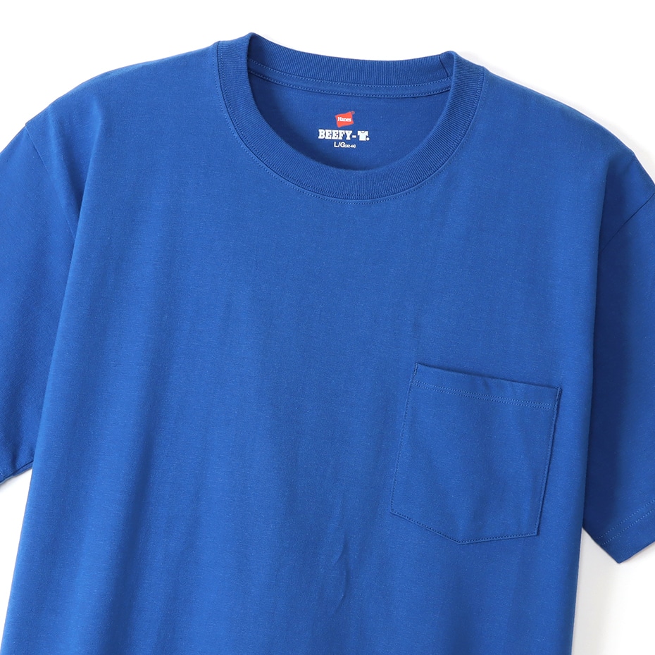 ビーフィーポケットTシャツ 19SS BEEFY-T ヘインズ(H5190)