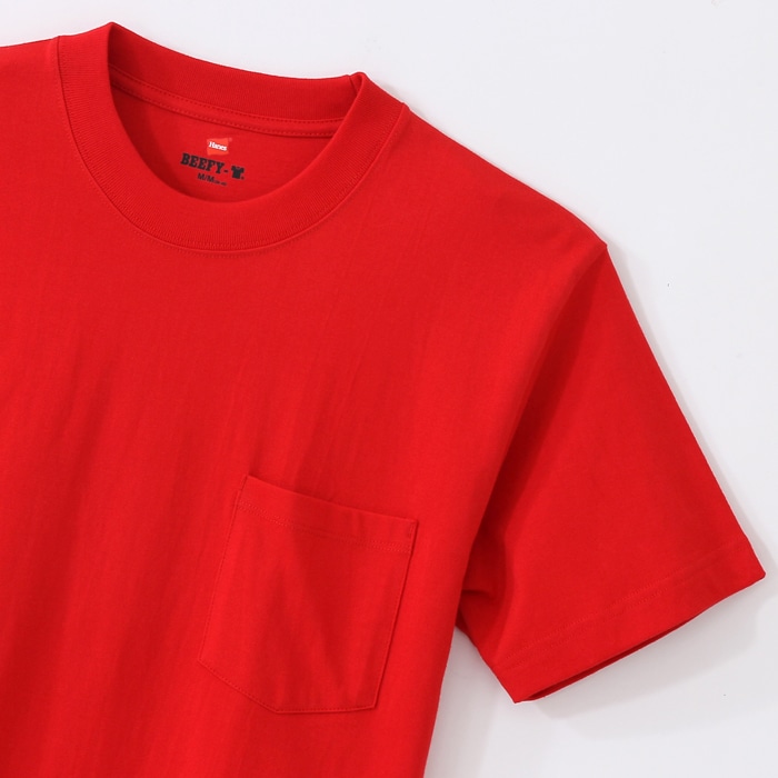 ビーフィーポケットTシャツ 20SS BEEFY-T ヘインズ(H5190)