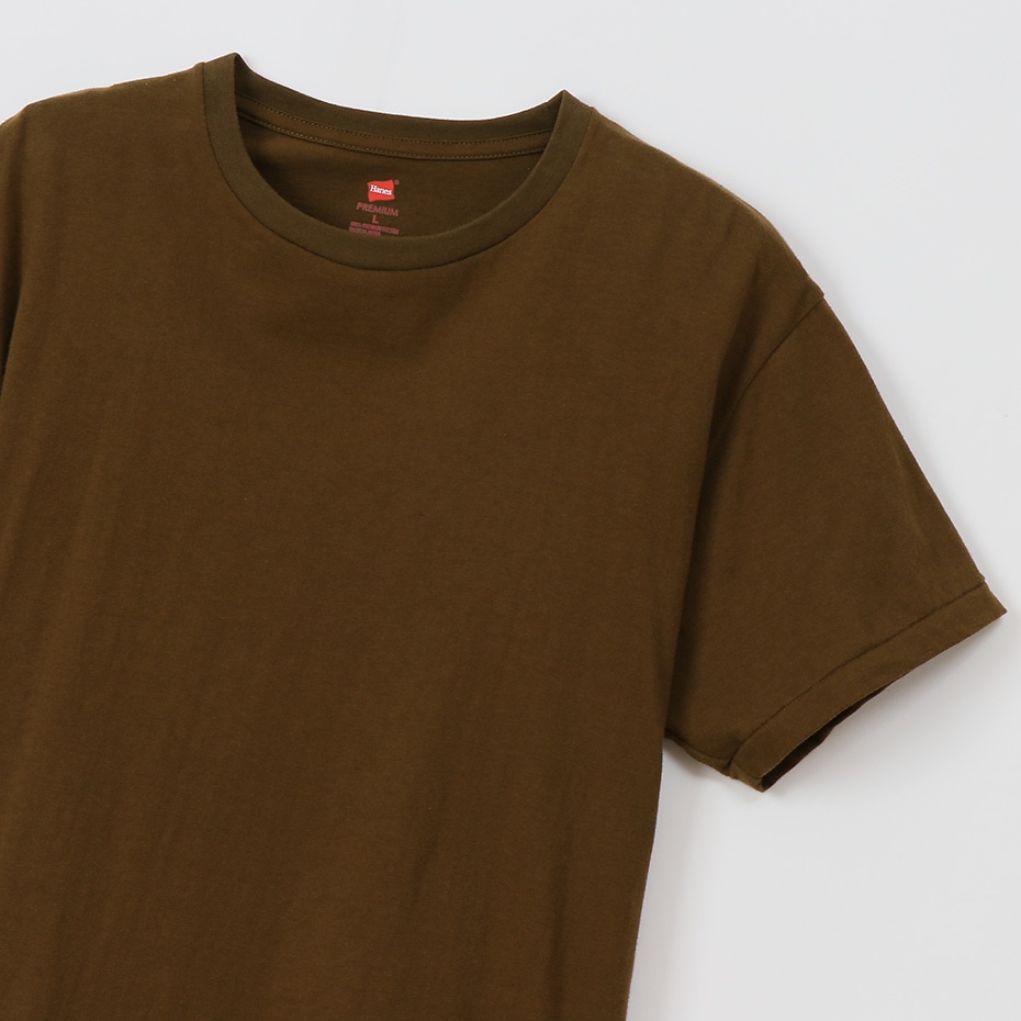 ヘインズ プレミアムジャパンフィット クルーネックTシャツ 19SS PREMIUM Japan Fit(HM1-F001)