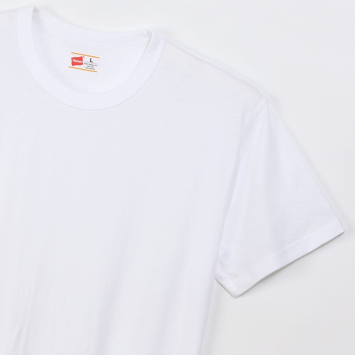 大きいサイズ 【2枚組】男着魂 クルーネックTシャツ 17FW 魂シリーズ ヘインズ(HM1-G701)