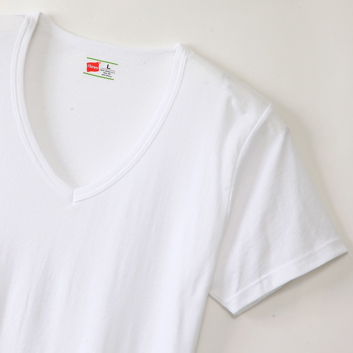 ビズ魂 VネックTシャツ 17FW 魂シリーズ ヘインズ(HM1-K202)