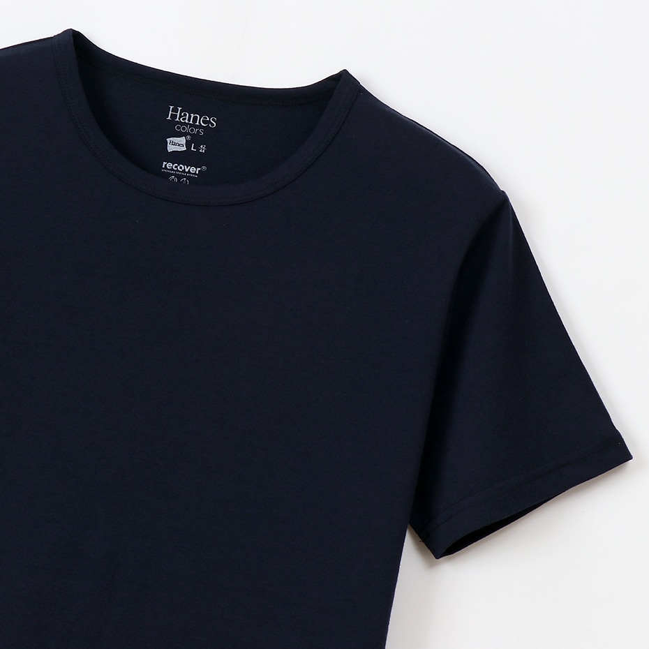 クルーネックTシャツ 19FW Hanes colors ヘインズ(HM1-P101)