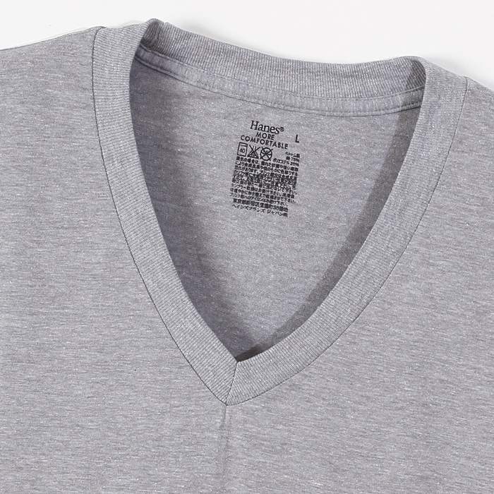 VネックTシャツ 17FW レンジャーロール ヘインズ(HM1EH722S)