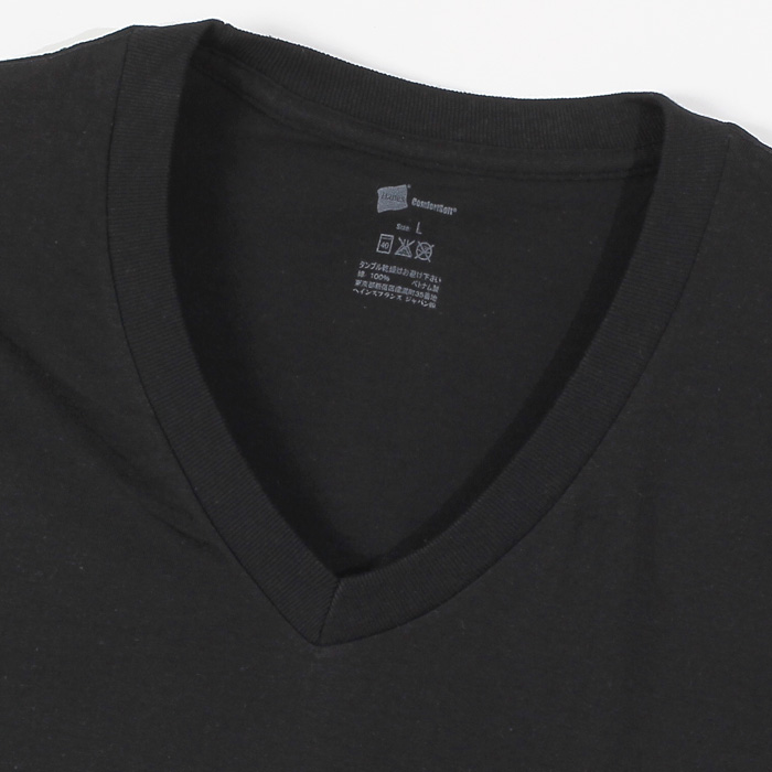 VネックTシャツ 17FW レンジャーロール ヘインズ(HM1EH722S)