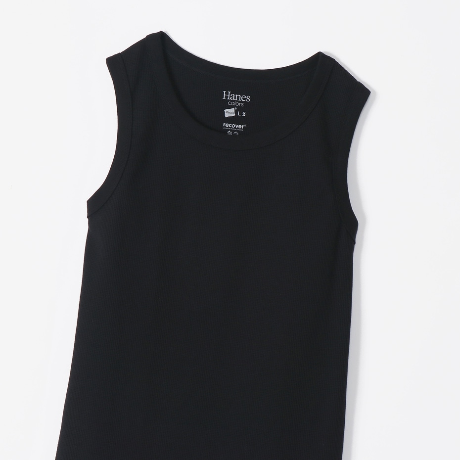 ワッフルタンクトップ 20SS Hanes colors ヘインズ(HM3-R101)