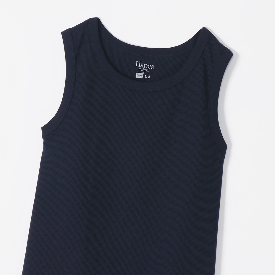 ワッフルタンクトップ 20SS Hanes colors ヘインズ(HM3-R101)