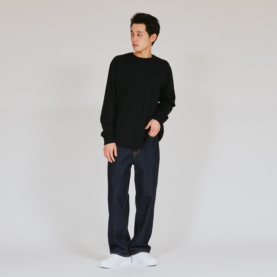 Hanes T-SHIRTS KURO N[lbNOX[uTVc 25FW wCY(HM4-C201)