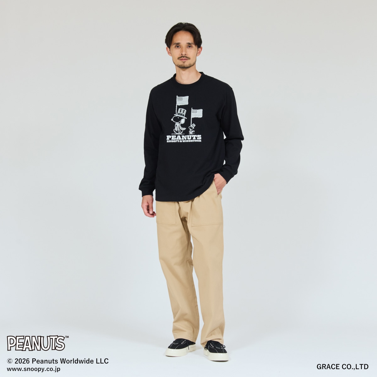 PEANUTS×BEEFY-T �����O�X���[�uT�V���c