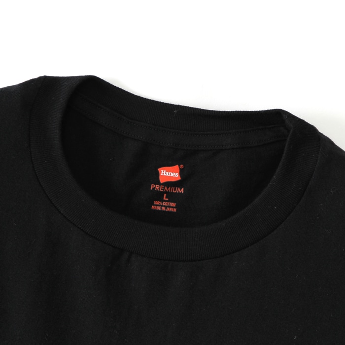 ヘインズ プレミアム クルーネックロングスリーブTシャツ 19SS PREMIUM ヘインズ(HM4-L001)