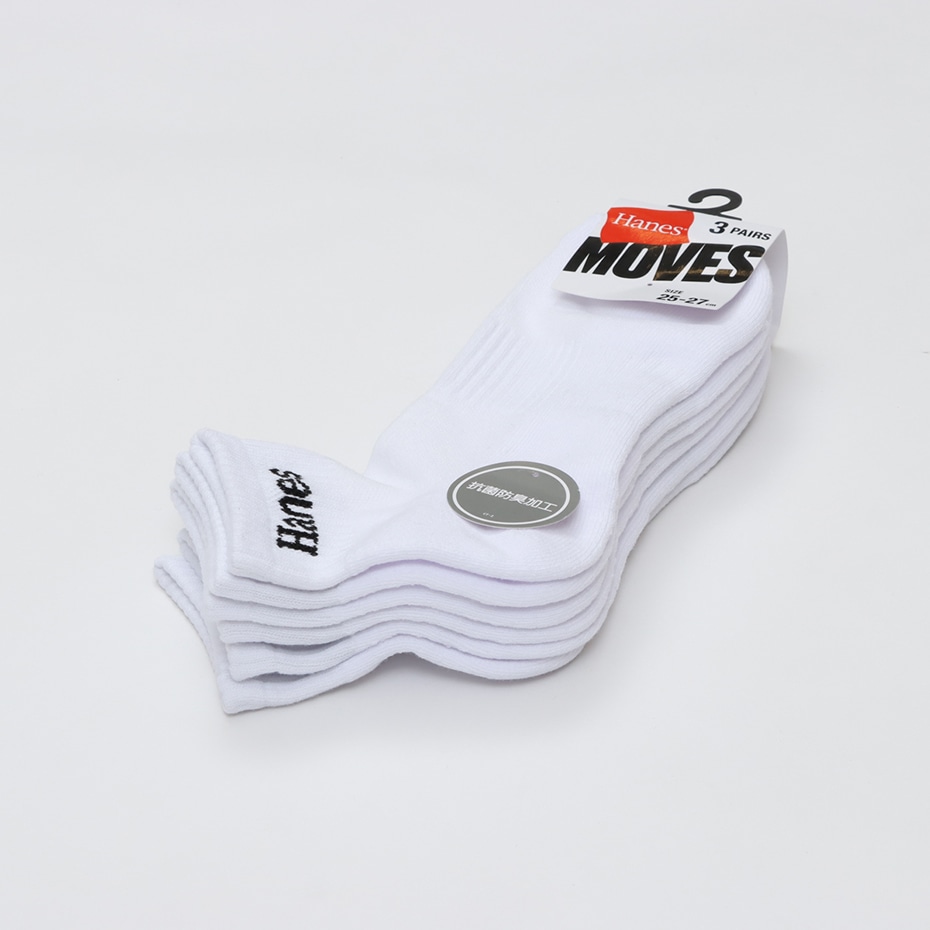 �R���g Hanes MOVES �V���[�g�����O�X�\�b�N�X 26SS �w�C���Y(HMSCD303)