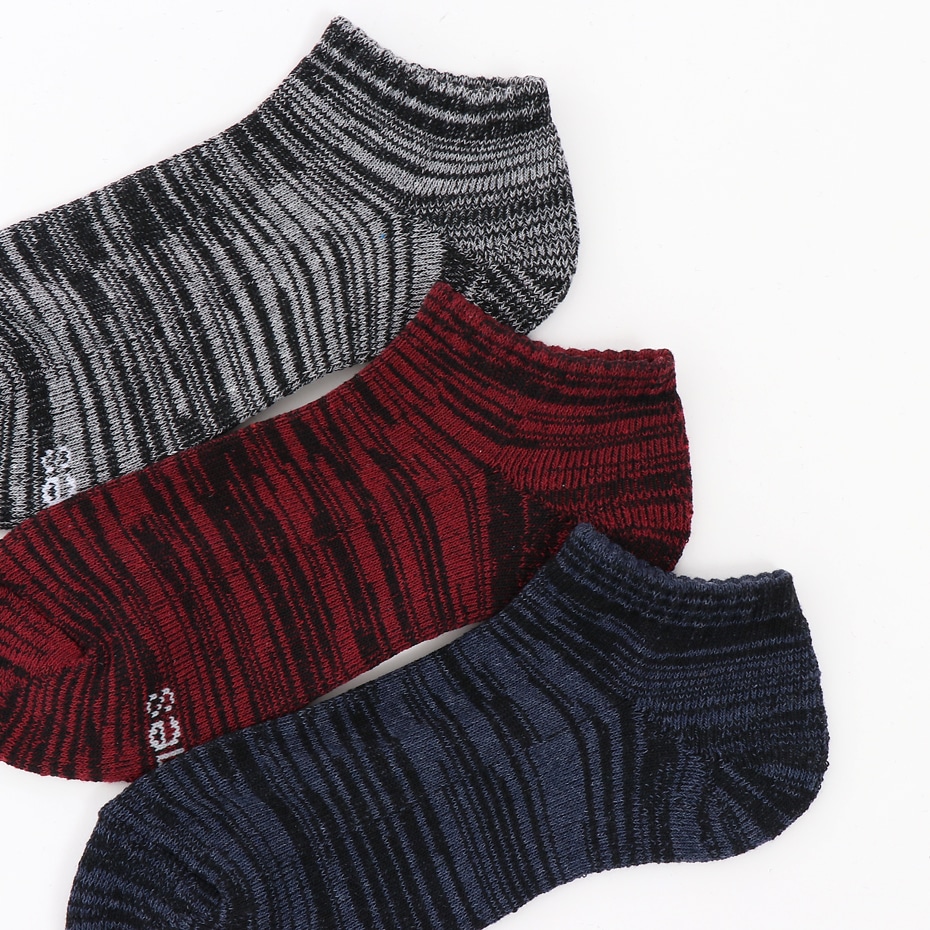 3足組スニーカーインソックス【ハーフパイル】 18FW ヘインズ(HMSCN401)