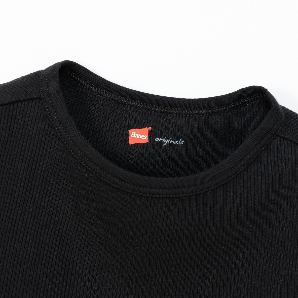 Hanes originalsクロップTシャツ 25SS ヘインズ(HW1-B101)