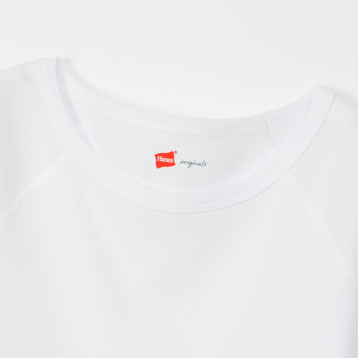 Hanes originals3/4スリーブTシャツ 25SS ヘインズ(HW1-B102)