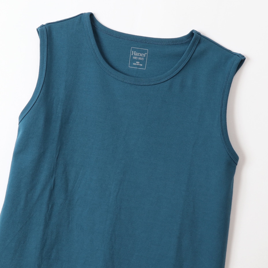 ウィメンズ スリーブレスTシャツ 20SS Hanes UNDIES ヘインズ(HW3-M201)