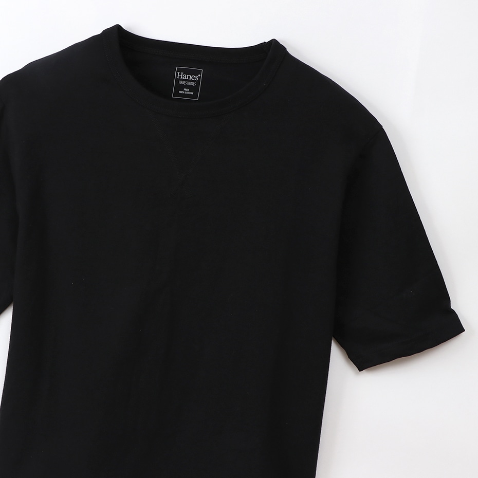 ウィメンズ Elbow-length 【5分丈】 Tシャツ 19SS Hanes Undies ヘインズ(HW4-P201)