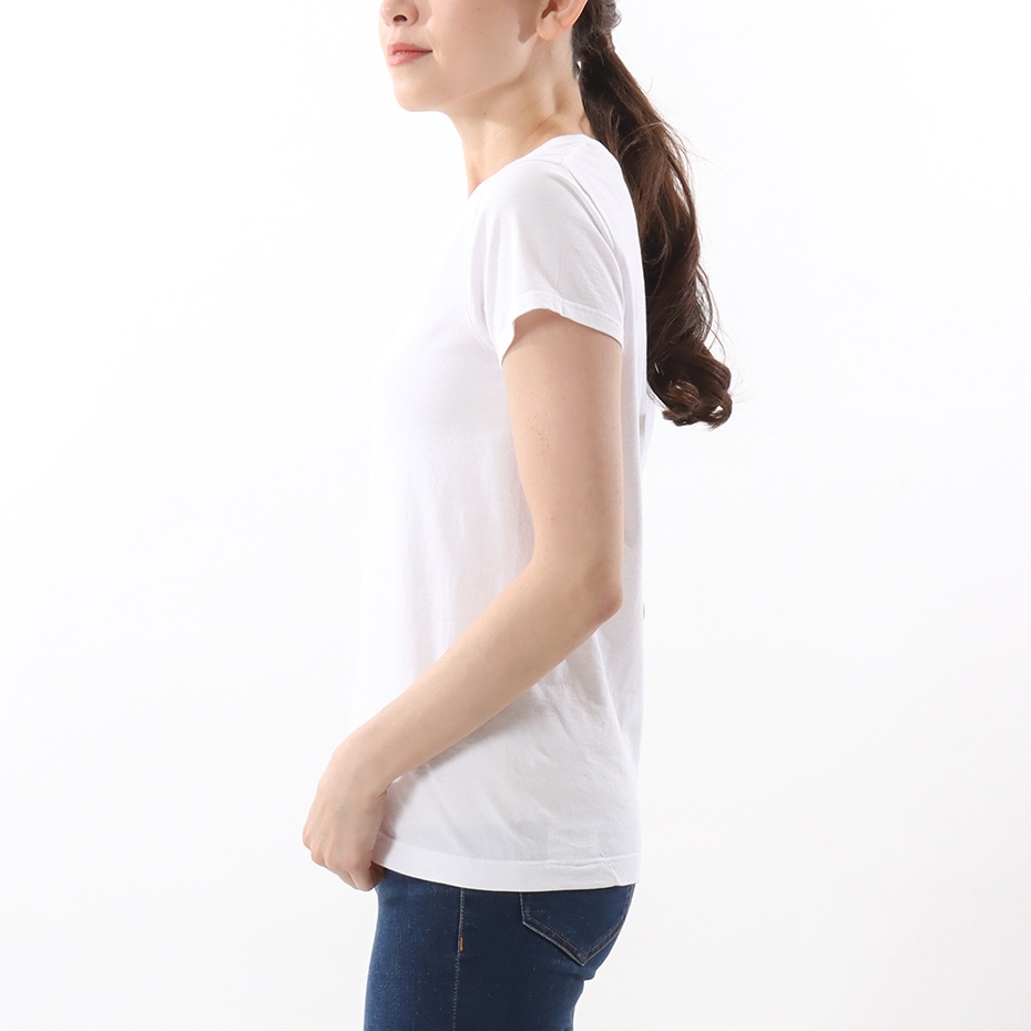 ウィメンズ ジャパンフィット【2枚組】VネックTシャツ 5.3oz 20FW Japan Fit for HER ヘインズ(HW5315)