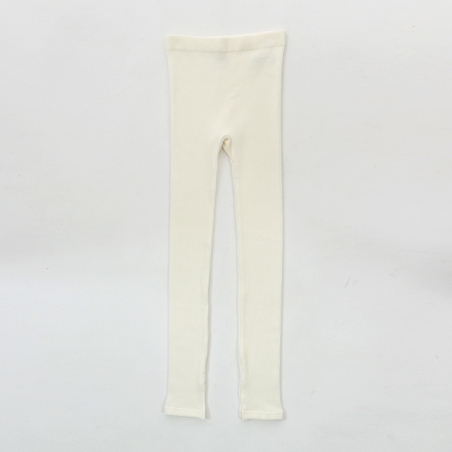 ウィメンズ リブ レギンス 19FW Hanes Undies ヘインズ(HW9-Q521)