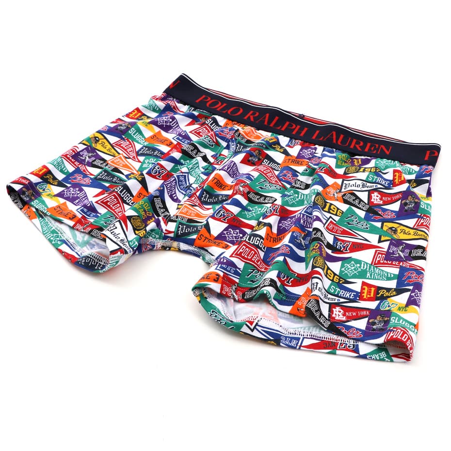 Deco Pennant Print ボクサーブリーフ 20SS ポロ ラルフ ローレン【前開き】(RM3-R302)