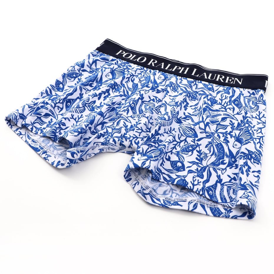 Fish Coral Print ボクサーブリーフ 20SS ポロ ラルフ ローレン【前開き】(RM3-R304)