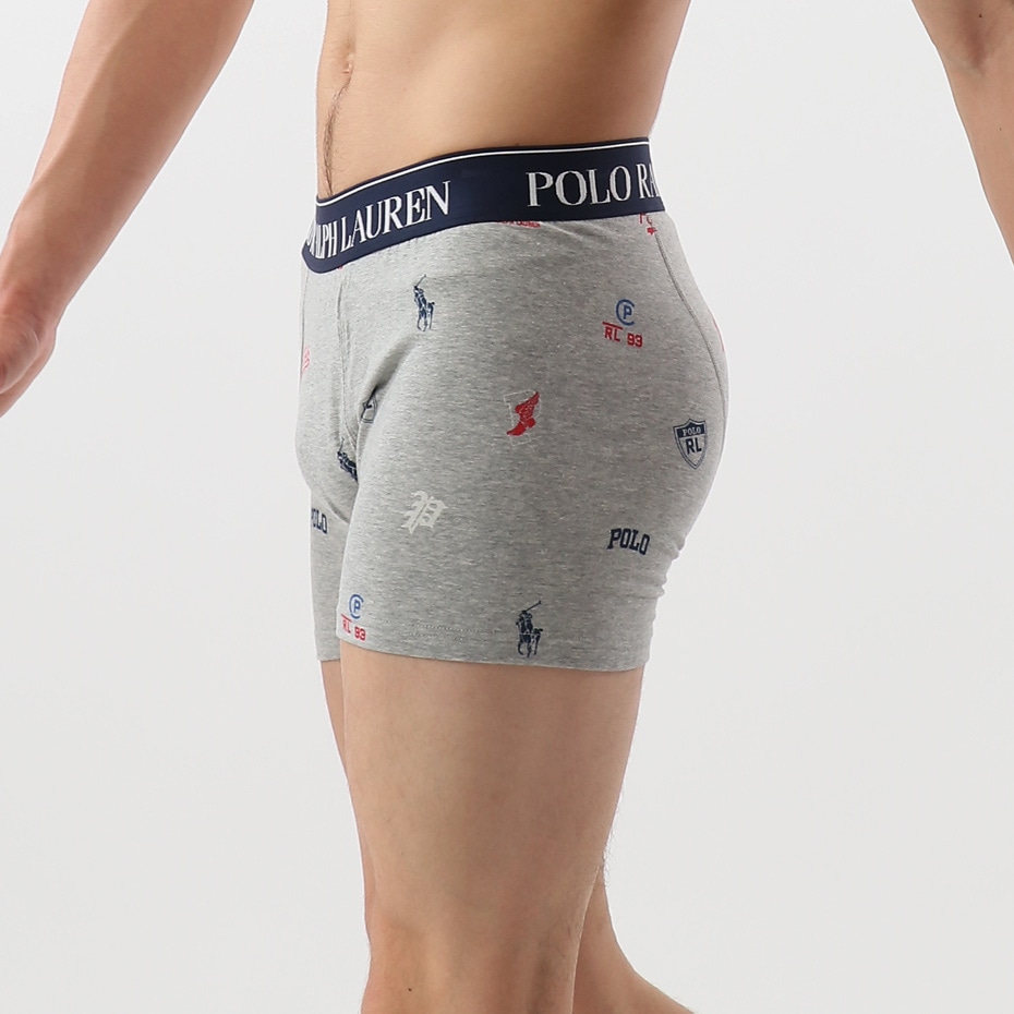 Icon Print ボクサーブリーフ 20FW ポロ ラルフ ローレン【前開き】(RM3-S306)