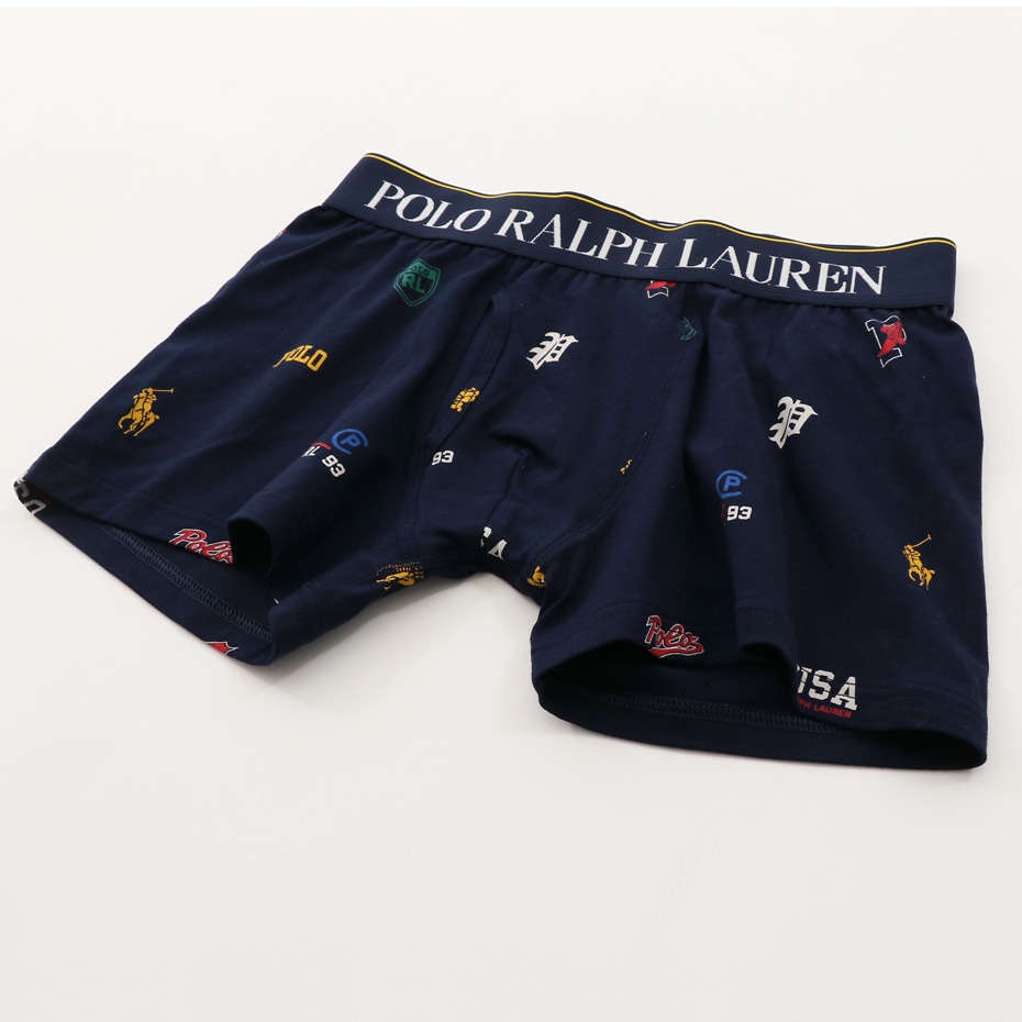 Icon Print ボクサーブリーフ 20FW ポロ ラルフ ローレン【前開き】(RM3-S306)