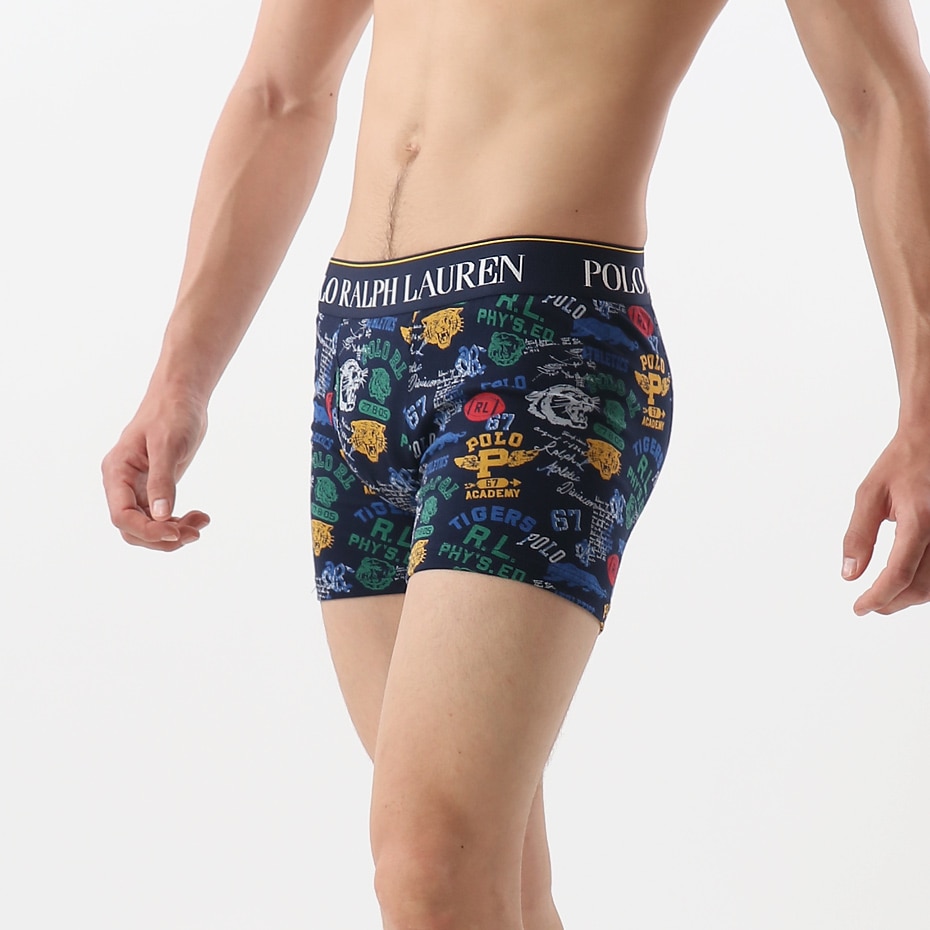 Collegiate Print ボクサーブリーフ 20FW ポロ ラルフ ローレン【前開き】(RM3-S308)