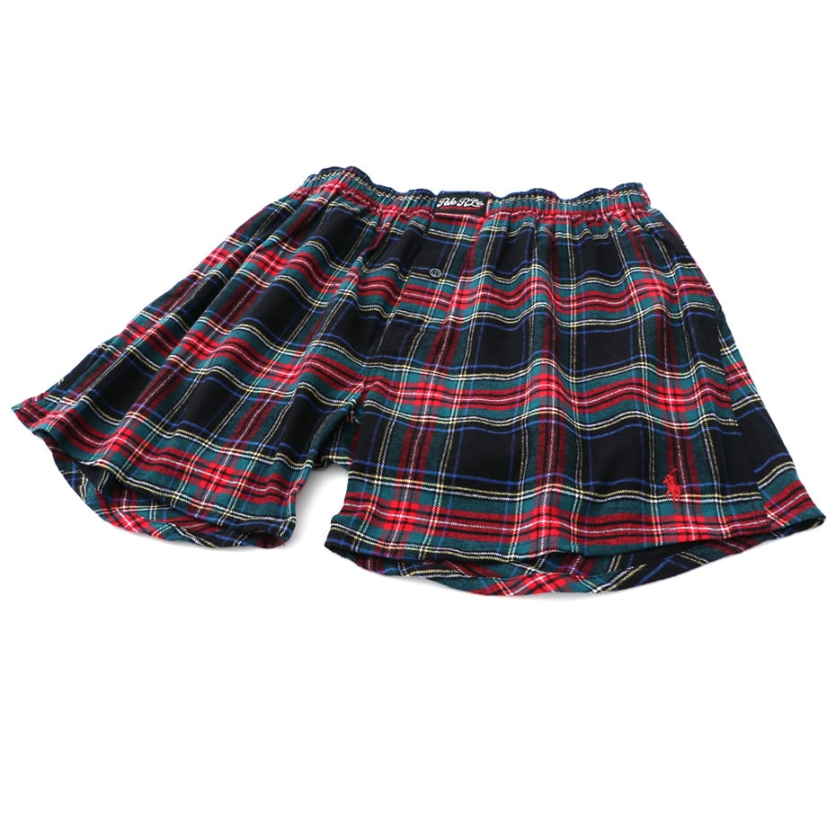Phillip Plaid flannnel トランクス ポロ ラルフ ローレン【前開き】(RM4-N322)