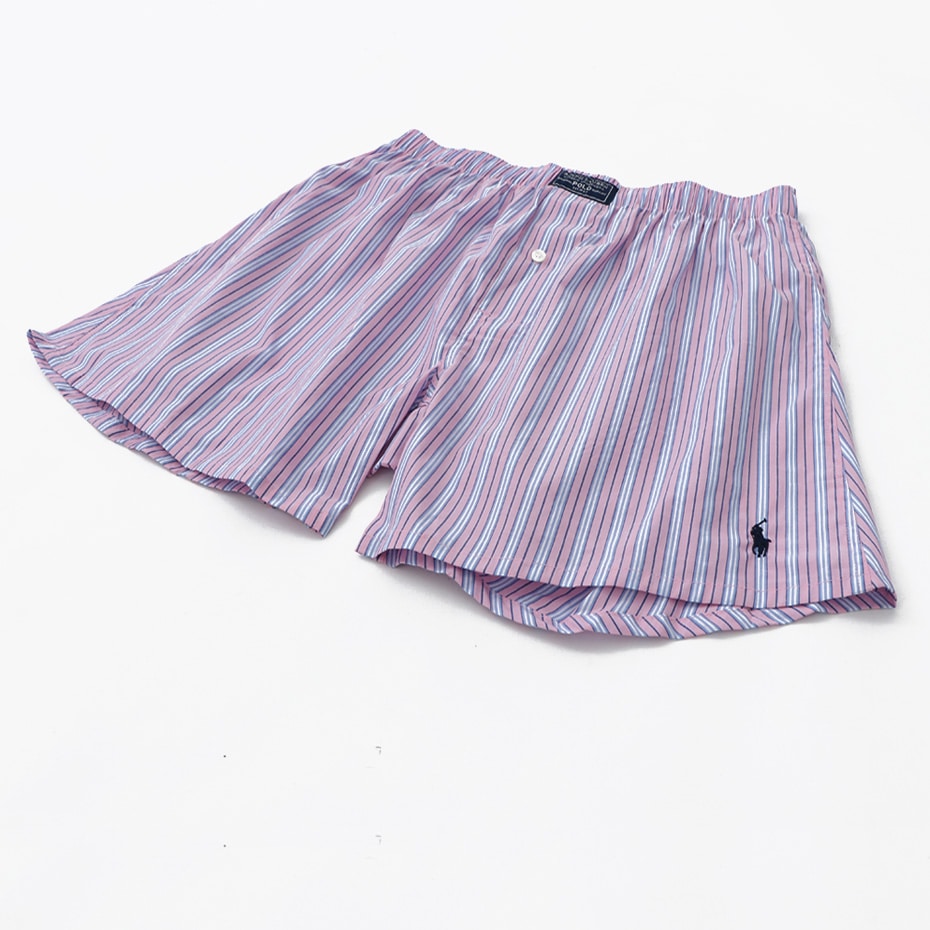 Pink Regent Stripe トランクス 20SS ポロ ラルフ ローレン【前開き】(RM4-P302)