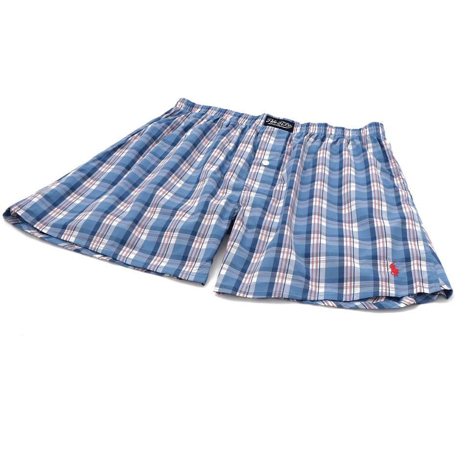 Vineyard Plaid トランクス ポロ ラルフ ローレン【前開き】(RM4-P315)