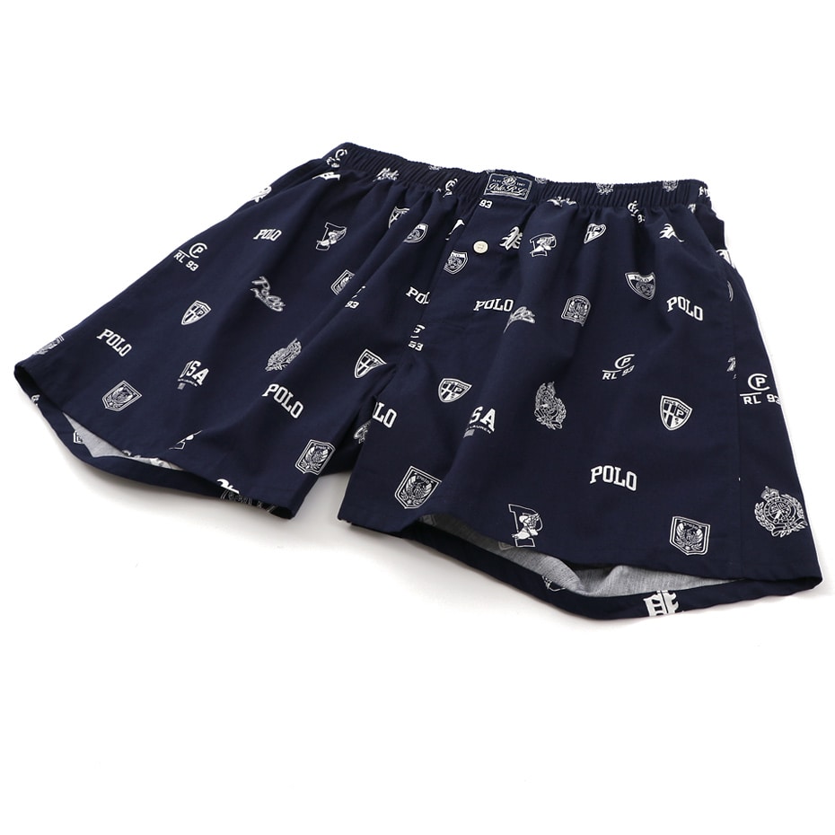 Collegiate Print トランクス 20SS ポロ ラルフ ローレン【前開き】(RM4-R307)