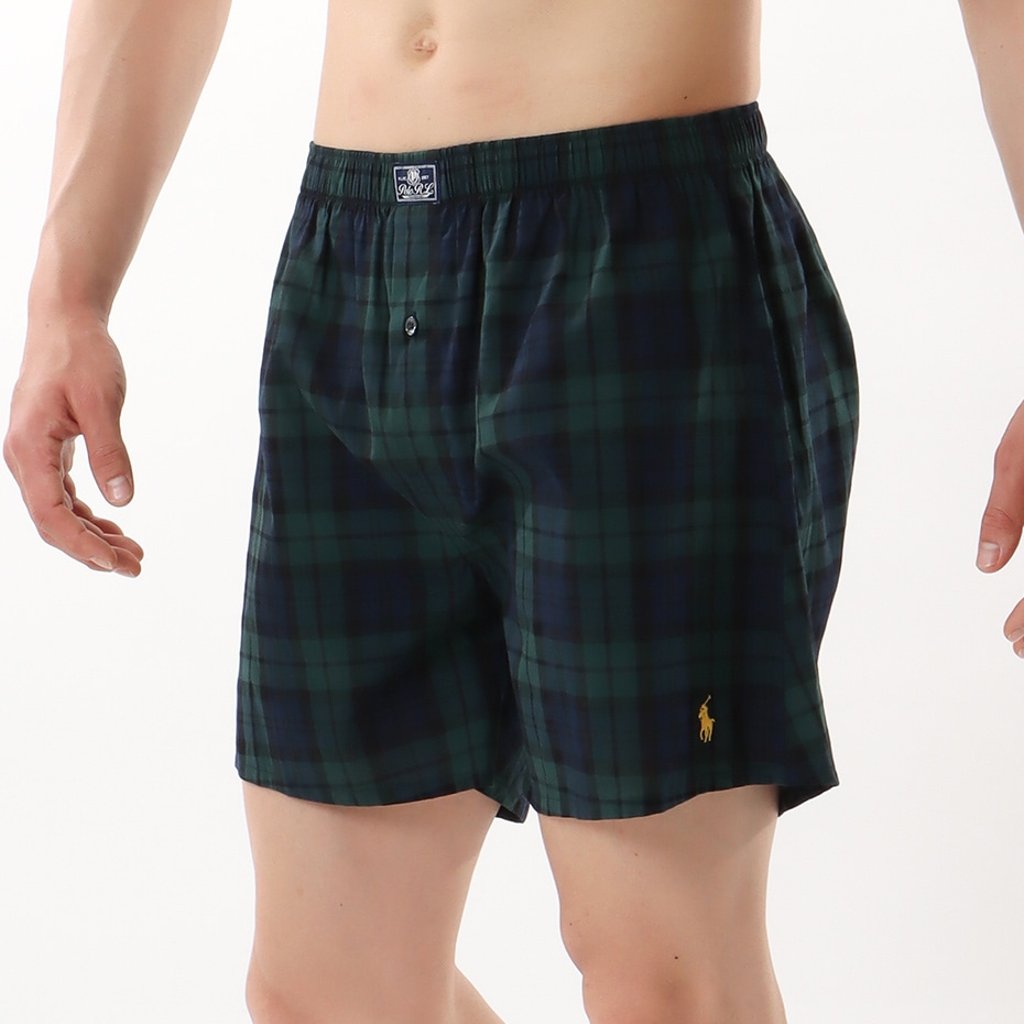 Blackwatch Plaid トランクス 20FW ポロ ラルフ ローレン【前開き】(RM4-S308)