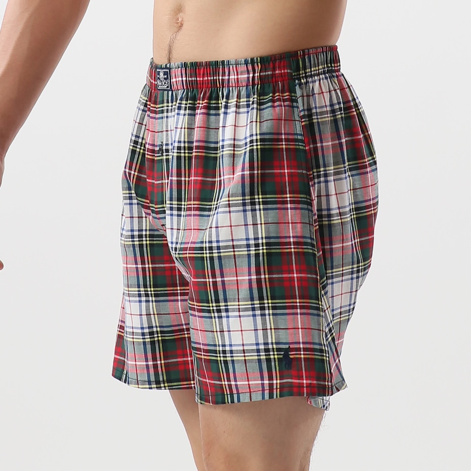 Hamilton Plaid トランクス 20FW ポロ ラルフ ローレン【前開き】(RM4-S312)