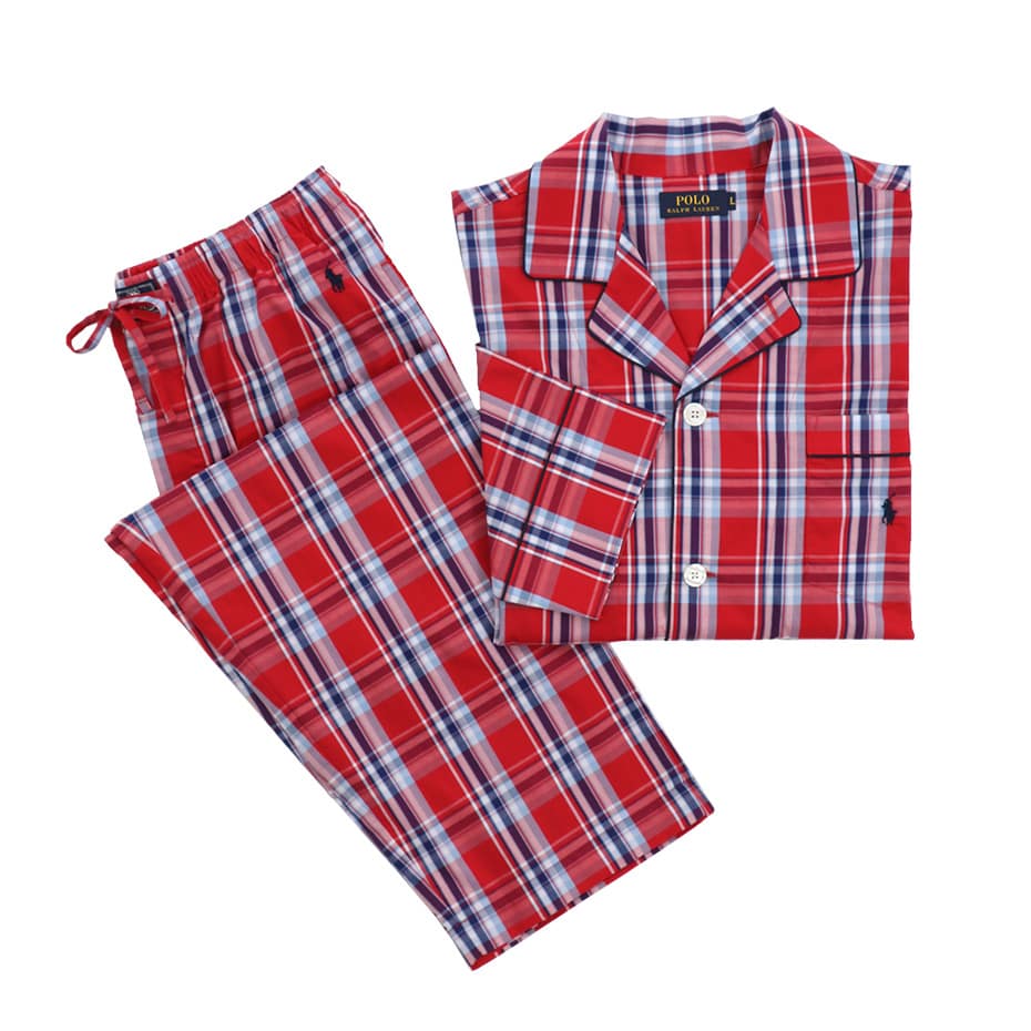 Concord Plaid パジャマ 20SS ポロ ラルフ ローレン(RM6-R301)