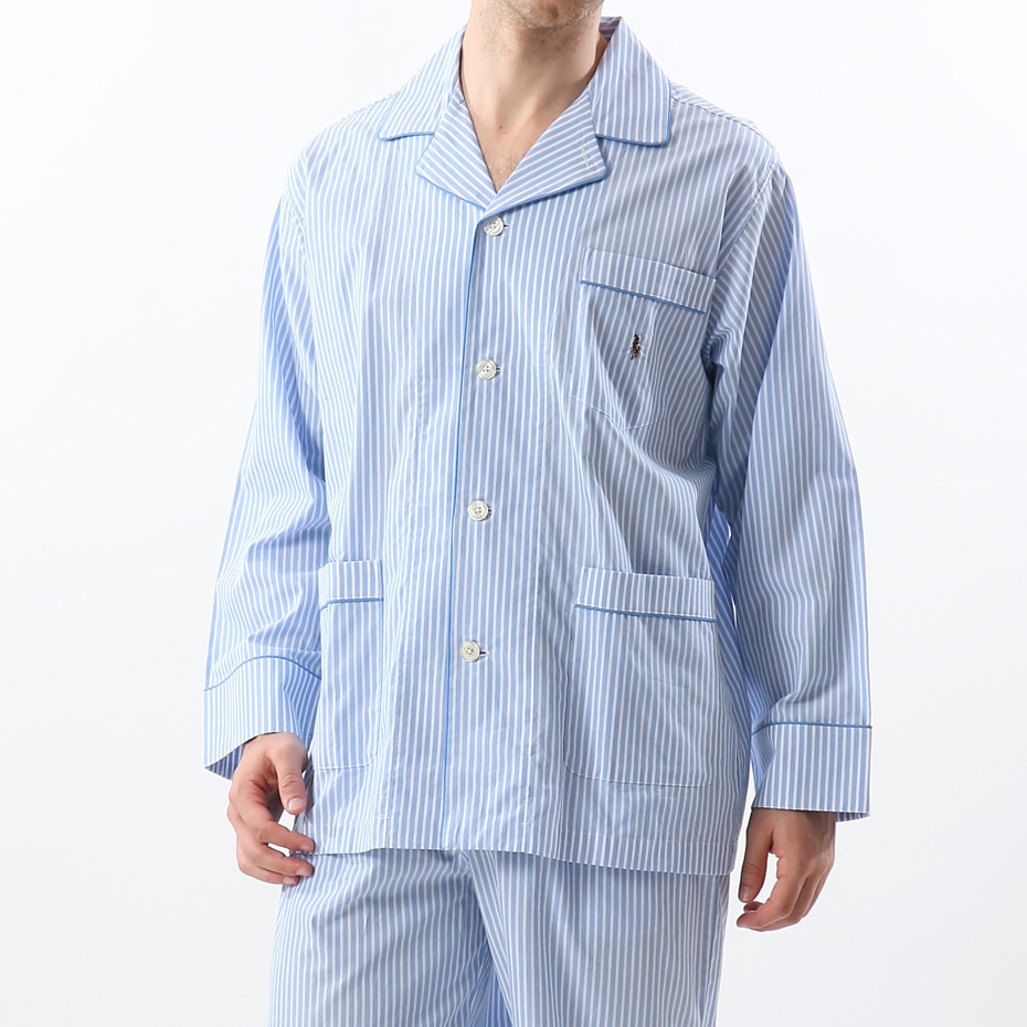Albert Stripe パジャマ 20SS ポロ ラルフ ローレン(RM6-R302)
