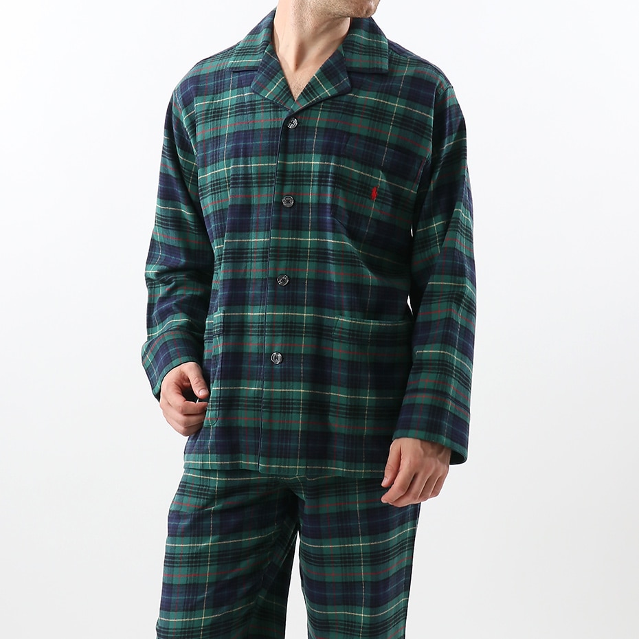 Yale Plaid パジャマ 20FW ポロ ラルフ ローレン(RM6-S305)