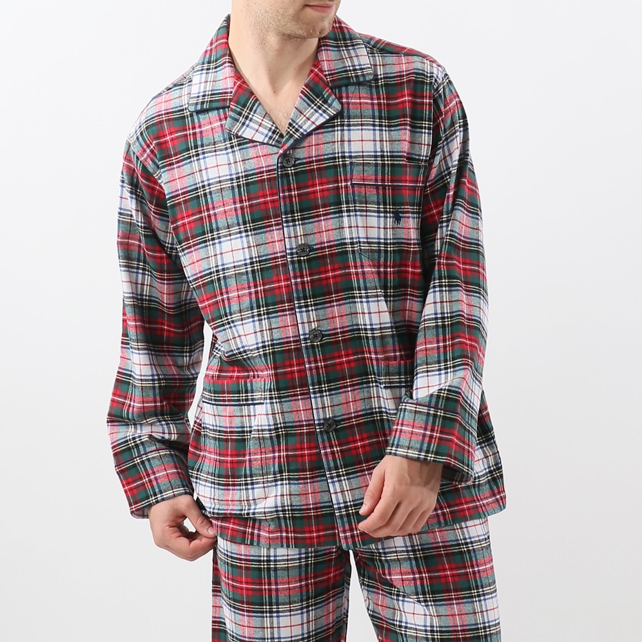 Hamilton Plaid パジャマ 20FW ポロ ラルフ ローレン(RM6-S306)